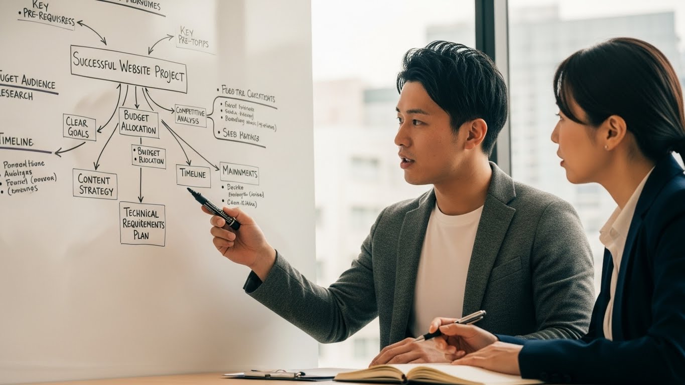 失敗しない制作のために！依頼前に決めておくべき3つのこと